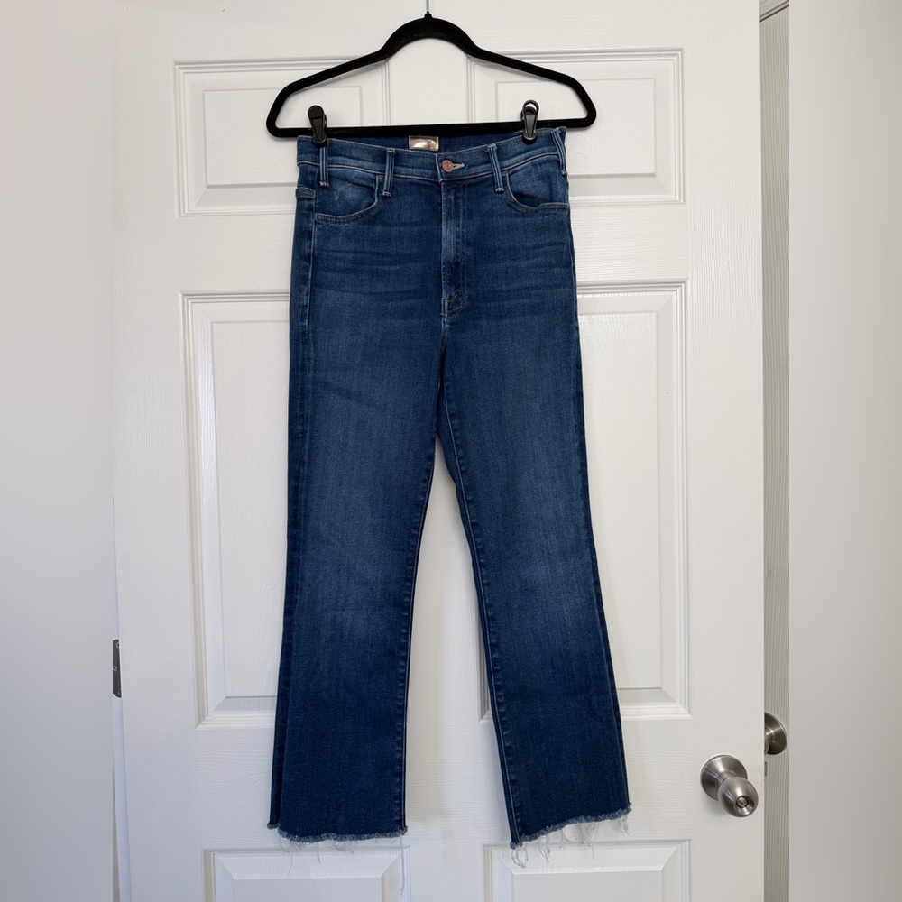Mother The Hustler Ankle Fray | Size 28